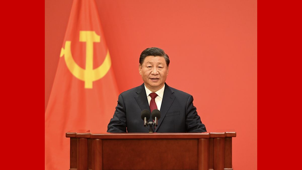 B76E03B198E83651C751A3A2820_BD698E08_AD4E 习近一律二十届中共中央政治局常委同中外记者晤面